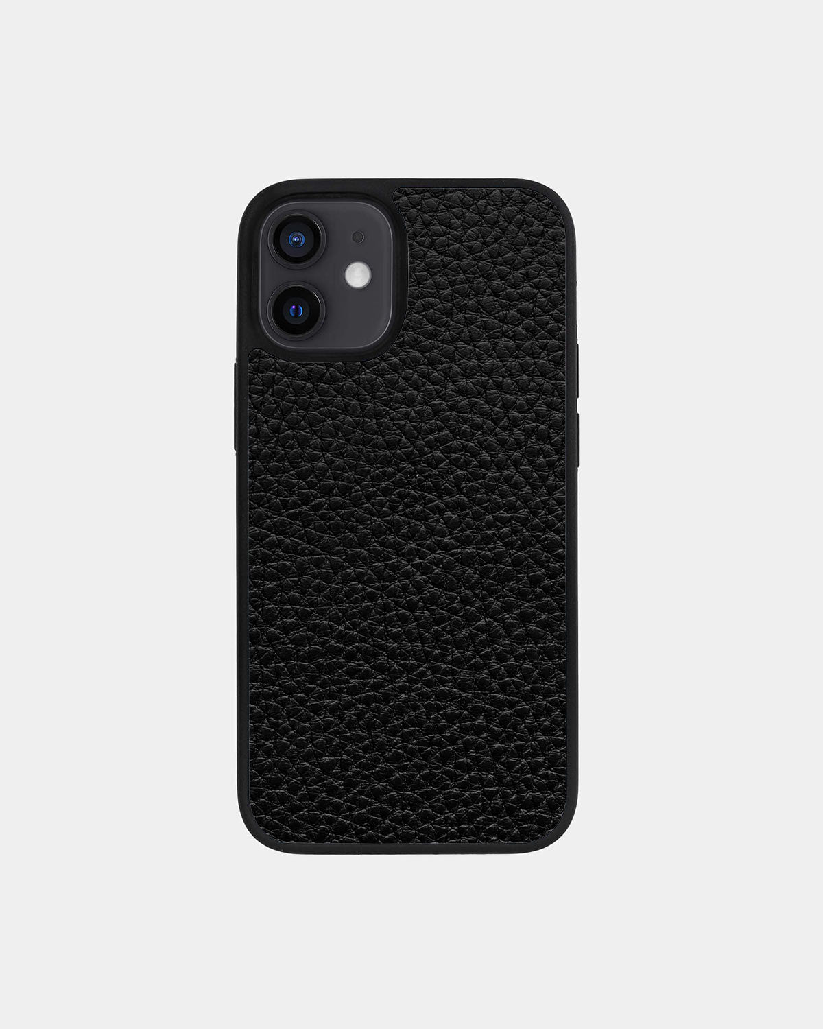 Sport Case black calf leather floater for iPhone 12