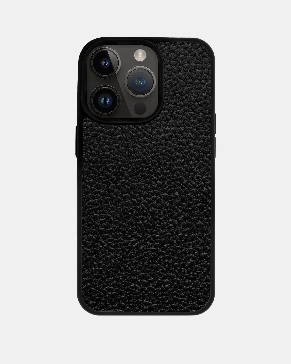 كرة جلدية سوداء لهاتف iPhone 14 Pro Max