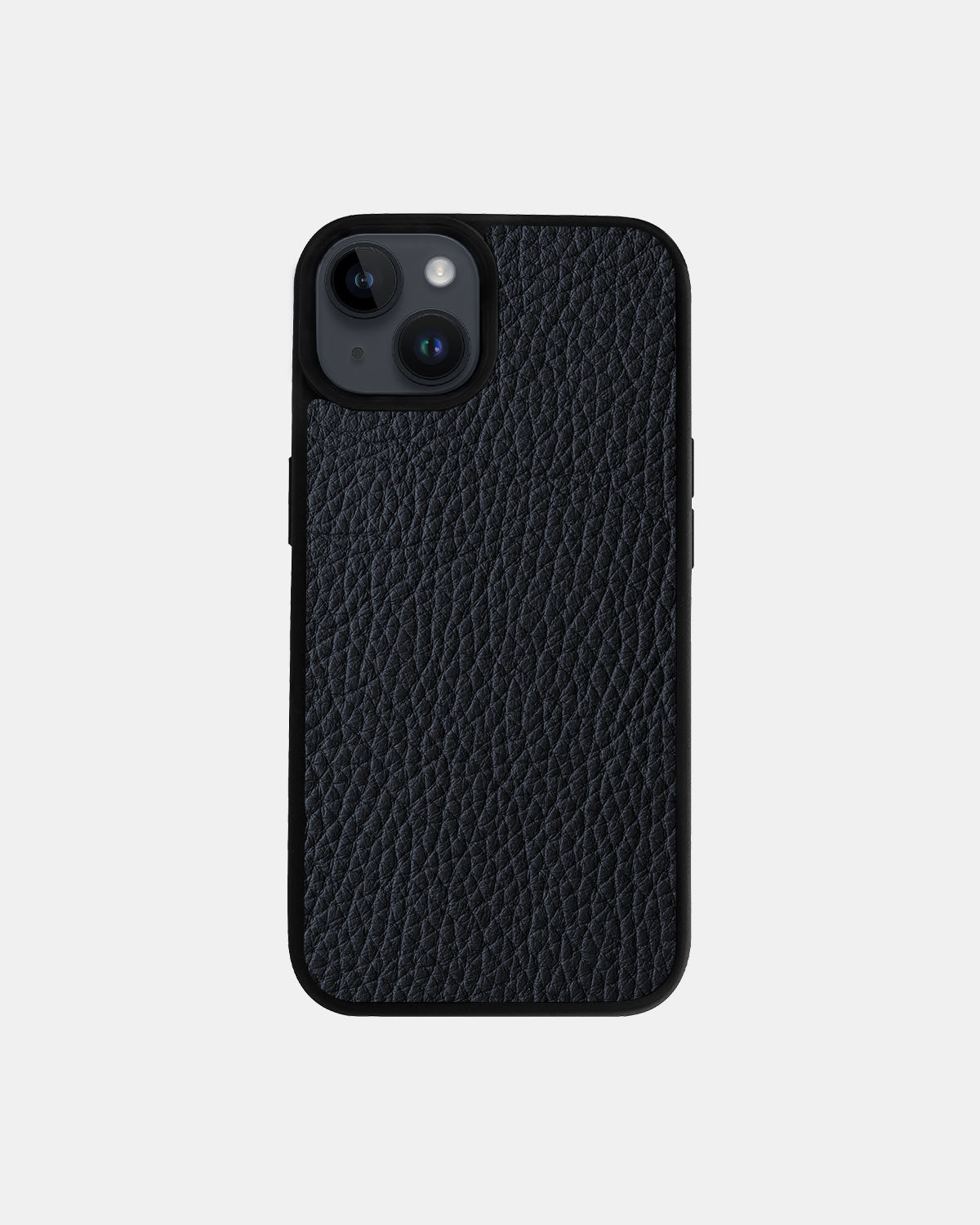Navy Blue Leather Sport Case for iPhone 14