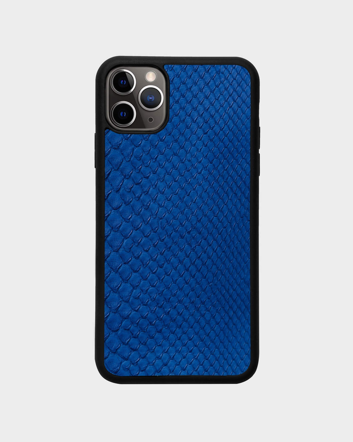Blue Python Skin Sport Case for iPhone 11 Pro Max