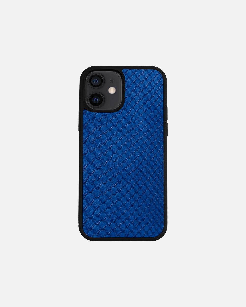 Blue Python Skin Sport Case for iPhone 12 Mini