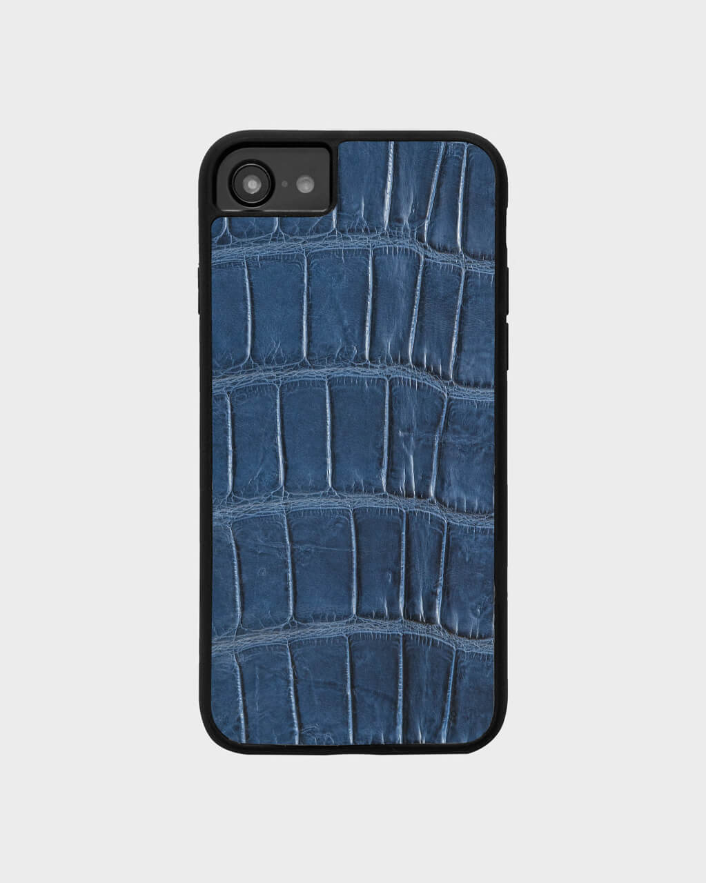 Dark blue Crocodile Leather Sport Case for iPhone 7
