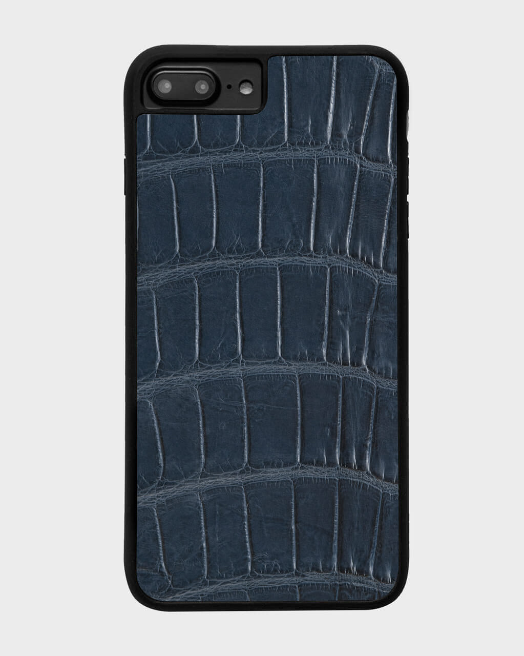 Dark blue Crocodile Leather Sport Case for iPhone 7 Plus