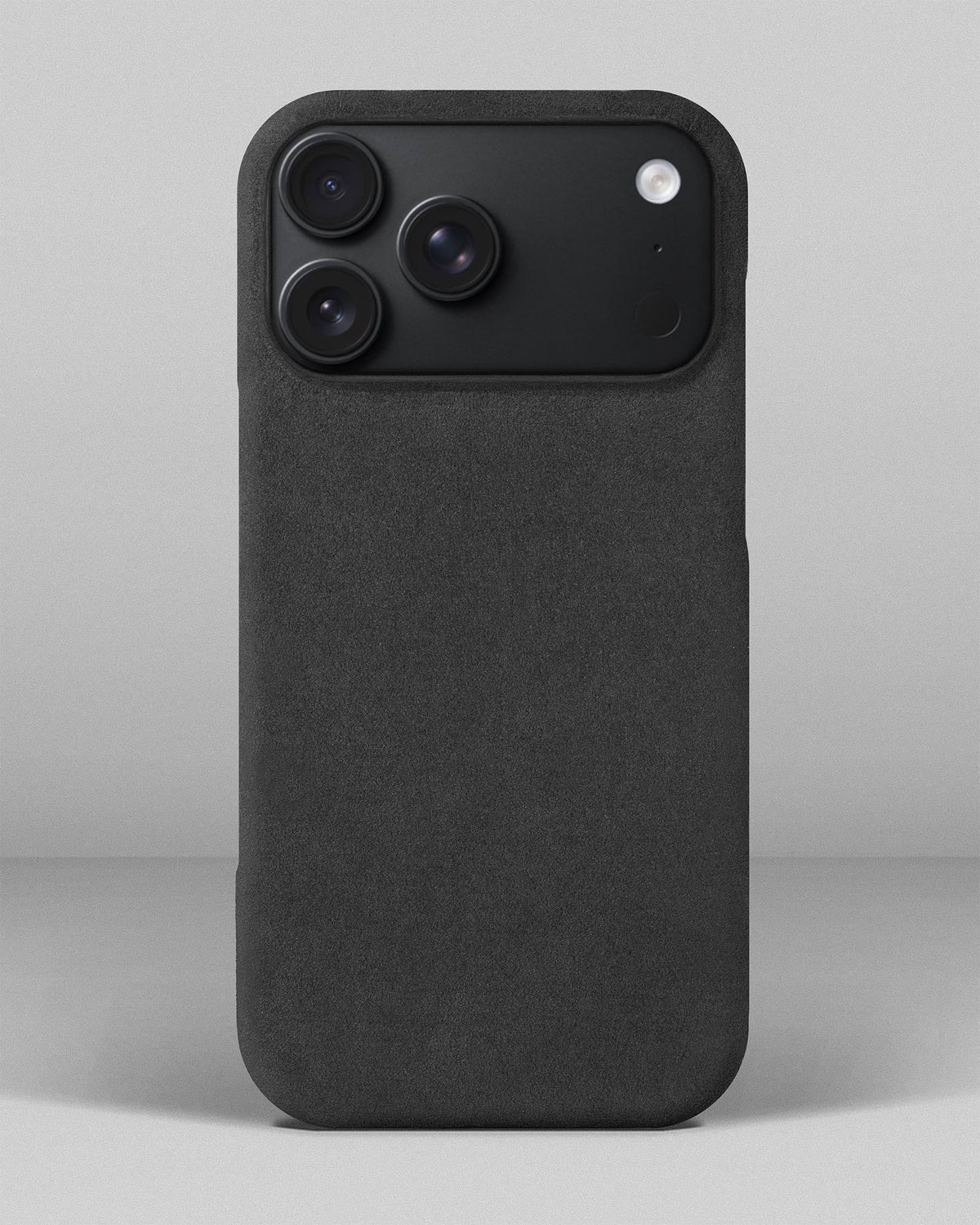 Grey Alcantara Case for iPhone 18 Pro Max