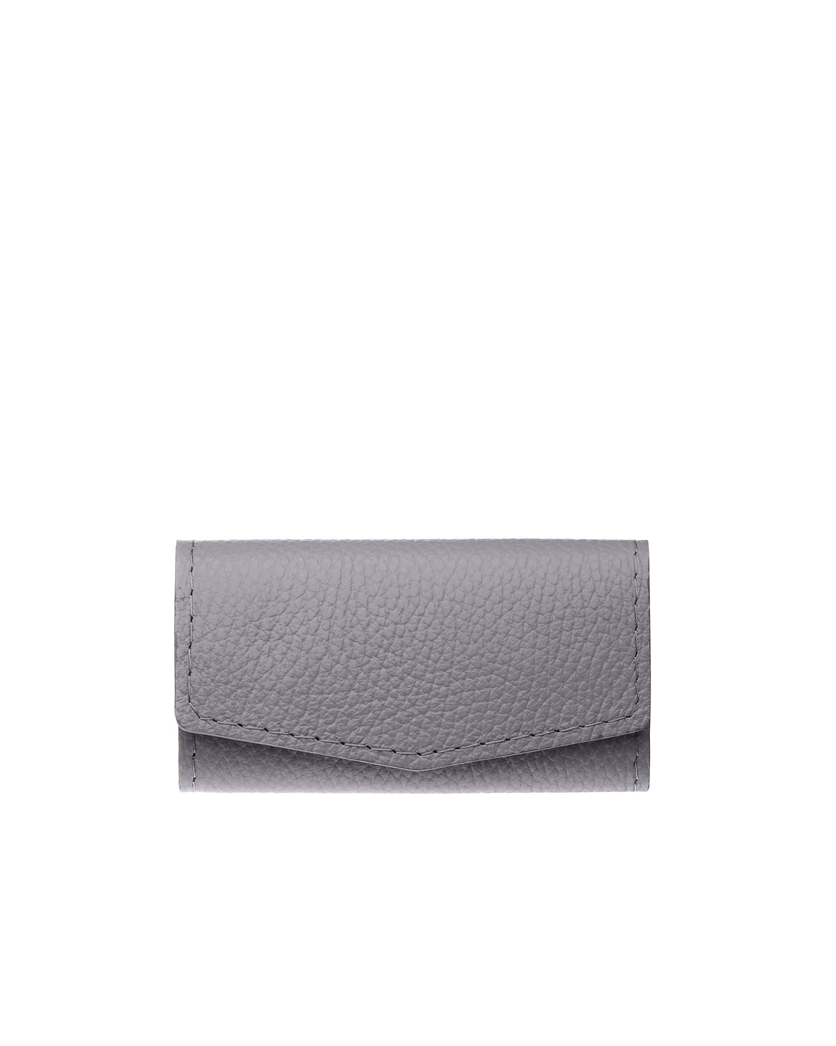 Grey Floater Leather Key Holder