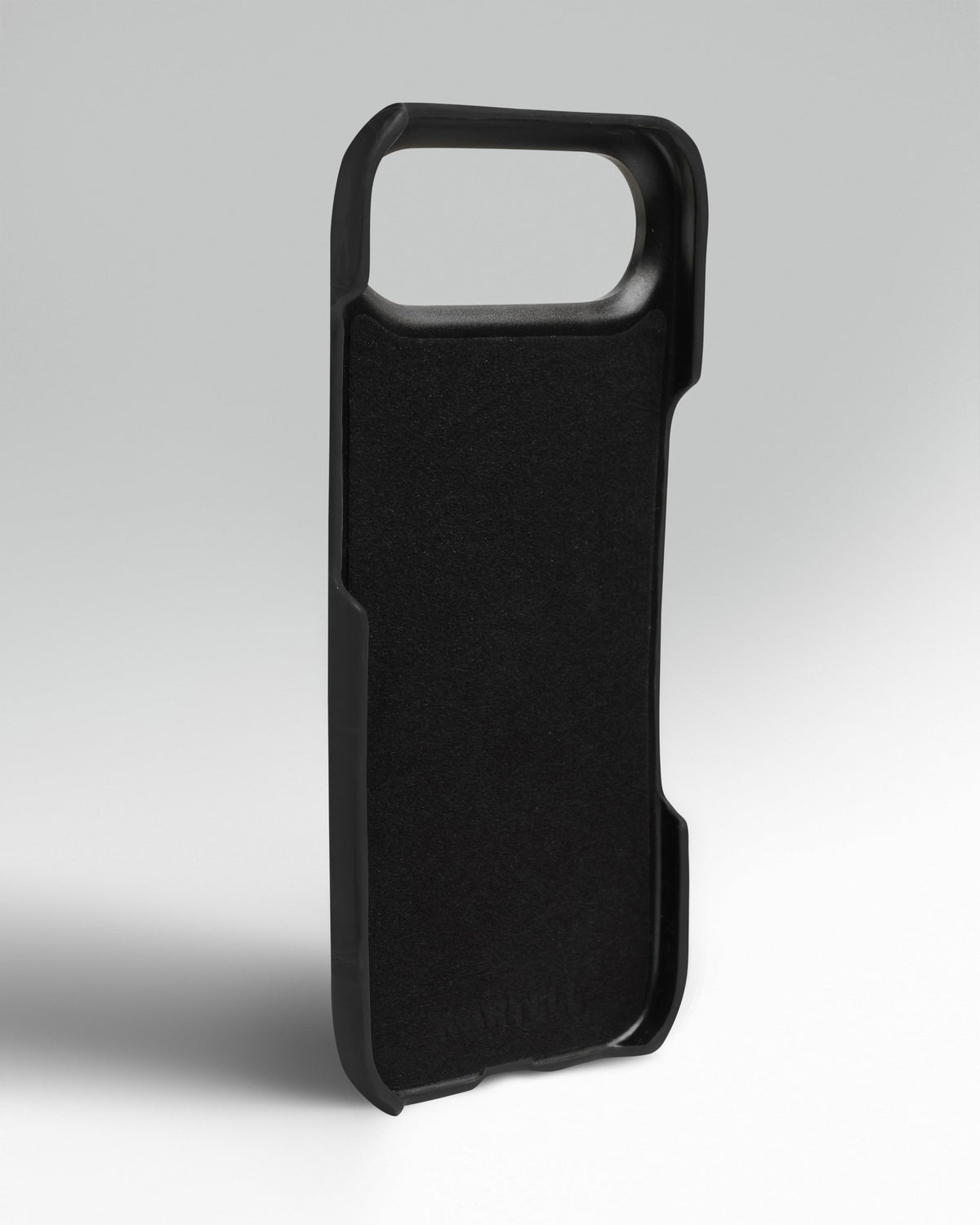 Black Crocodile Leather Full-Wrap Case for iPhone 17 Air