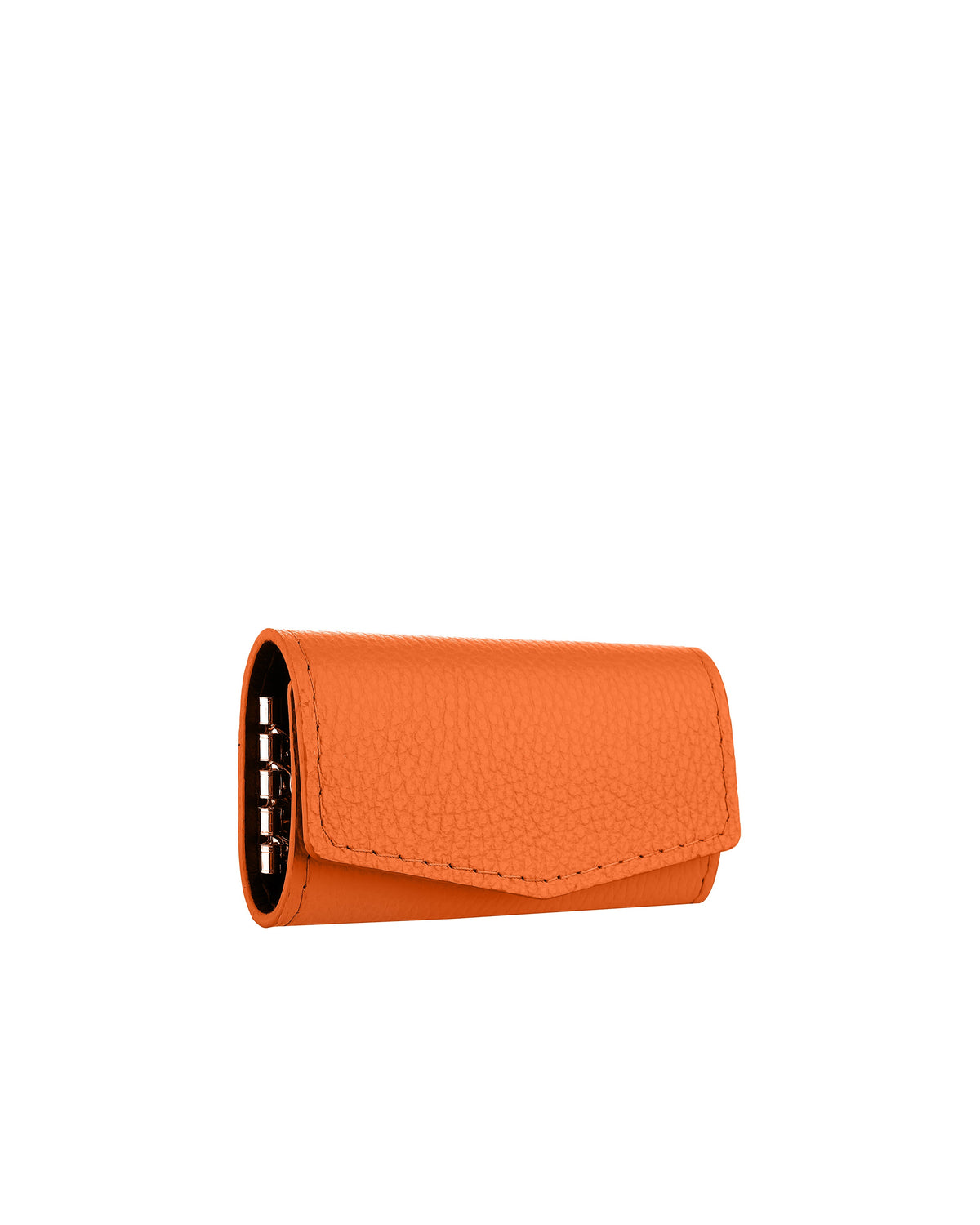 Orange Floater Leather Key Holder