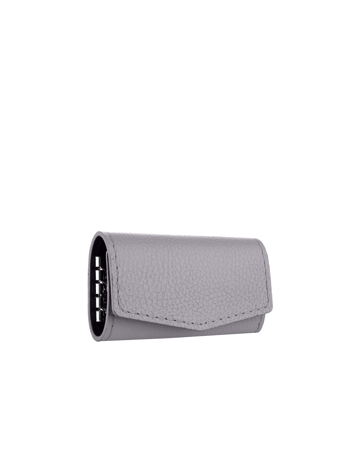 Grey Floater Leather Key Holder