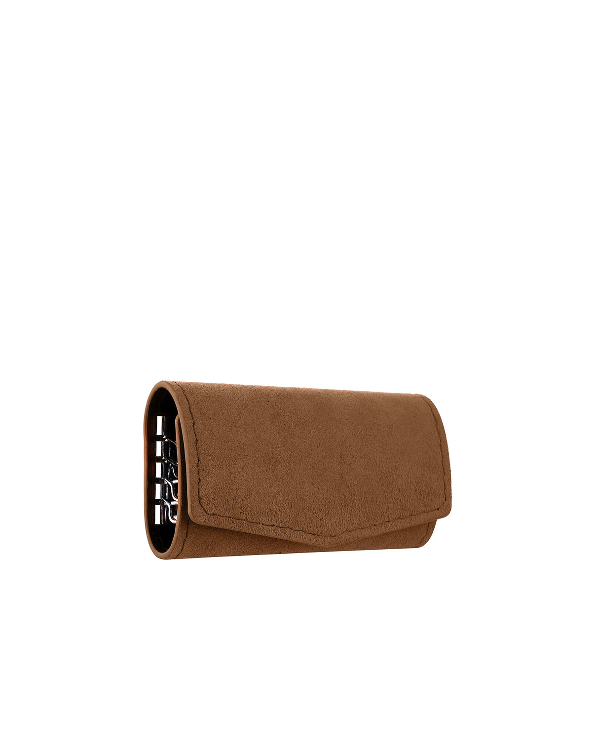 Brown Alcantara Key Holder
