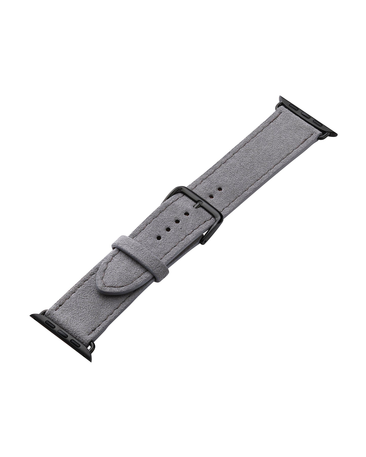 Gray Alcantara Apple Watch Strap