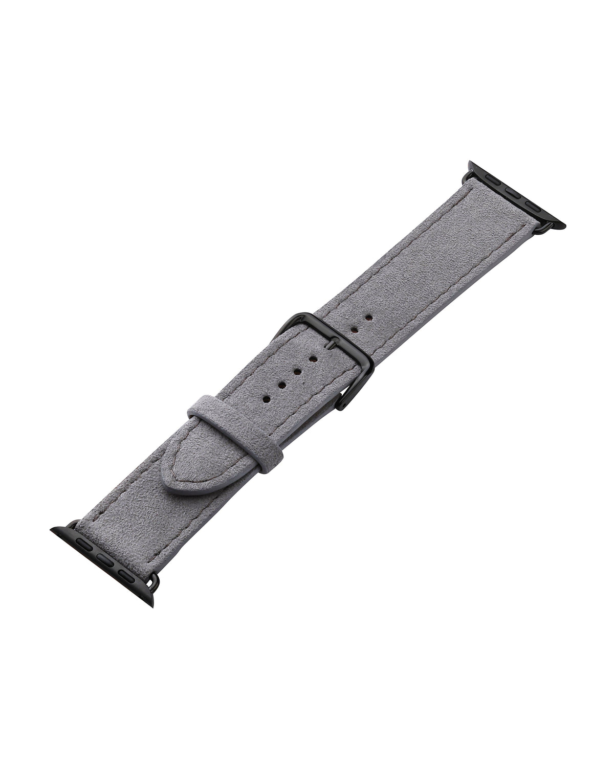 Light Grey Alcantara Apple Watch Strap