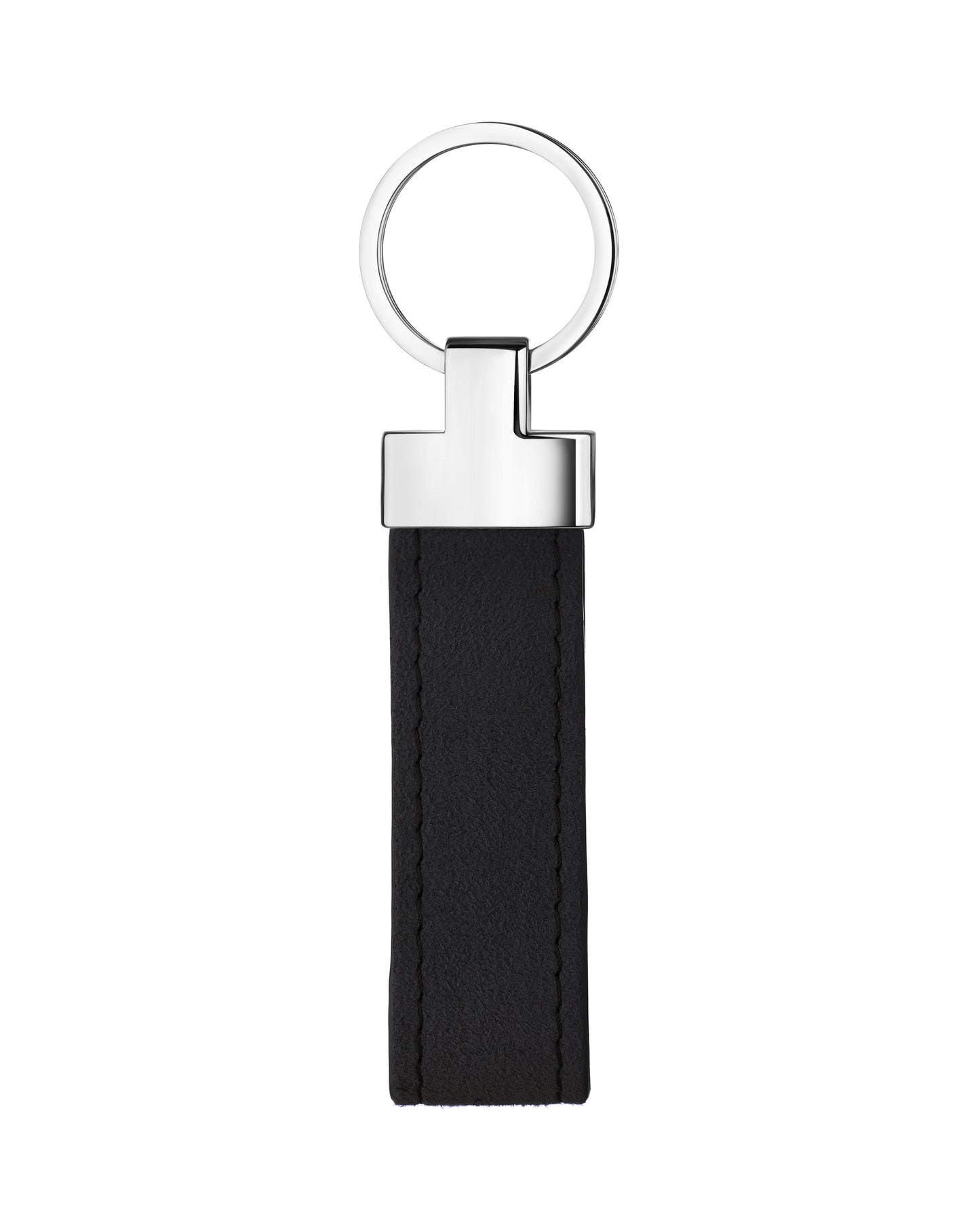 Black Alcantara Keychain