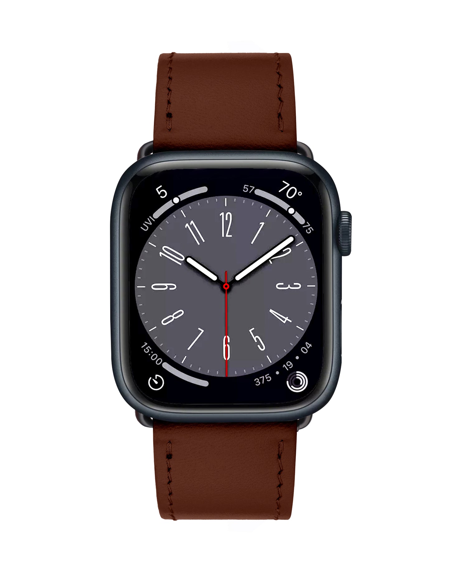 Ginger Calf Leather Apple Watch Strap