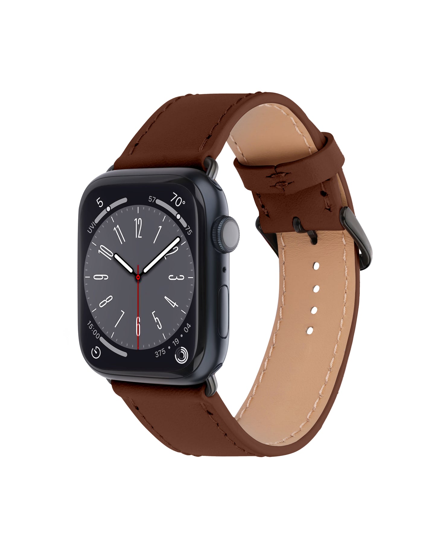 Ginger Calf Leather Apple Watch Strap