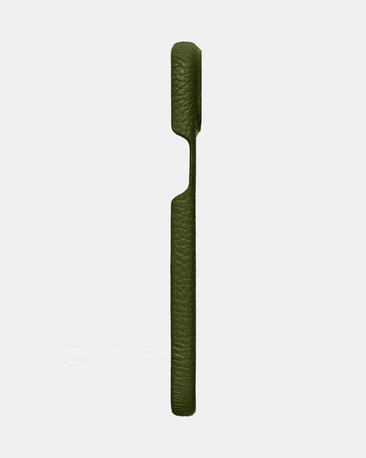 Dark Green Leather Case for iPhone 16 Plus