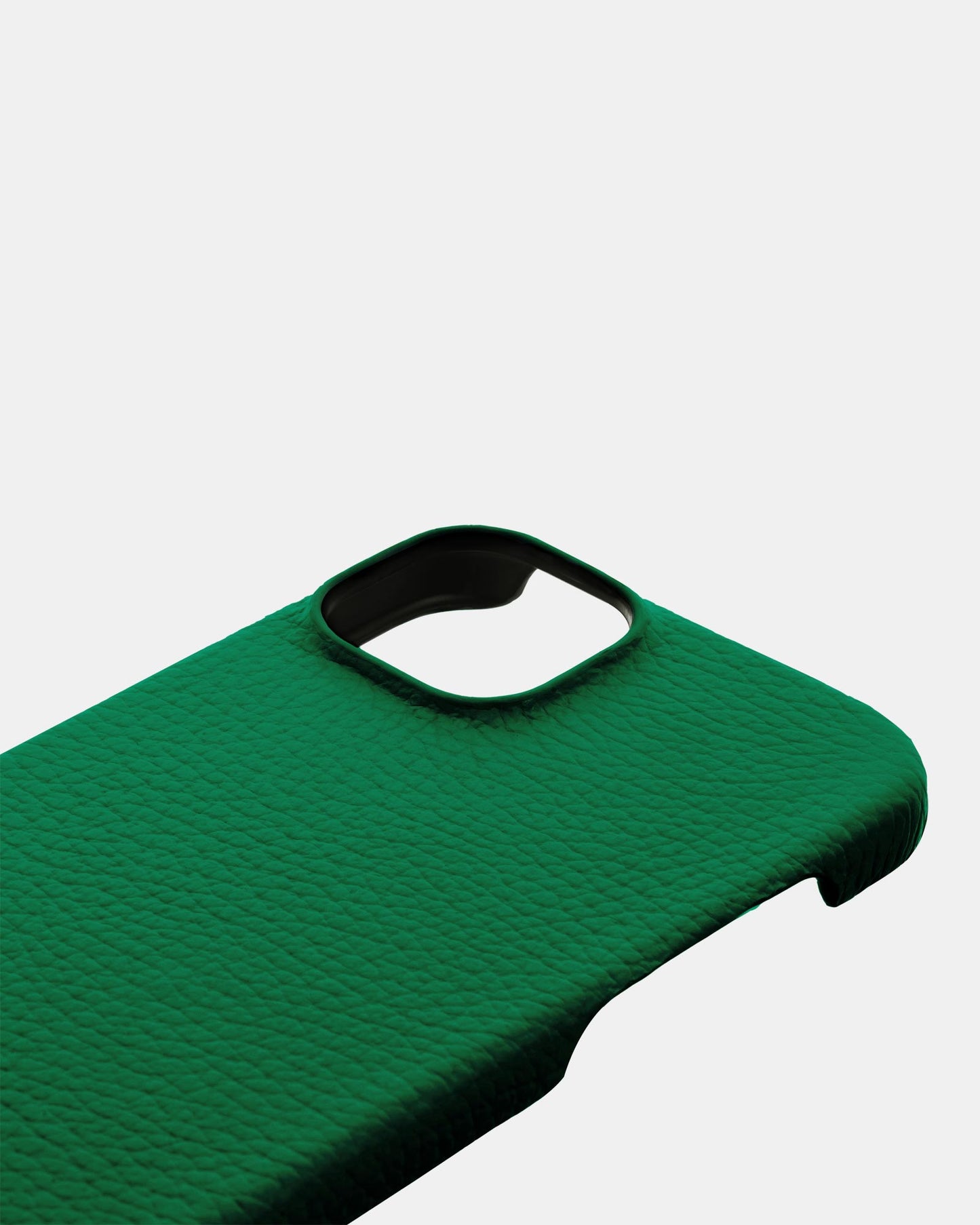 Bright Green Leather Case for iPhone 13