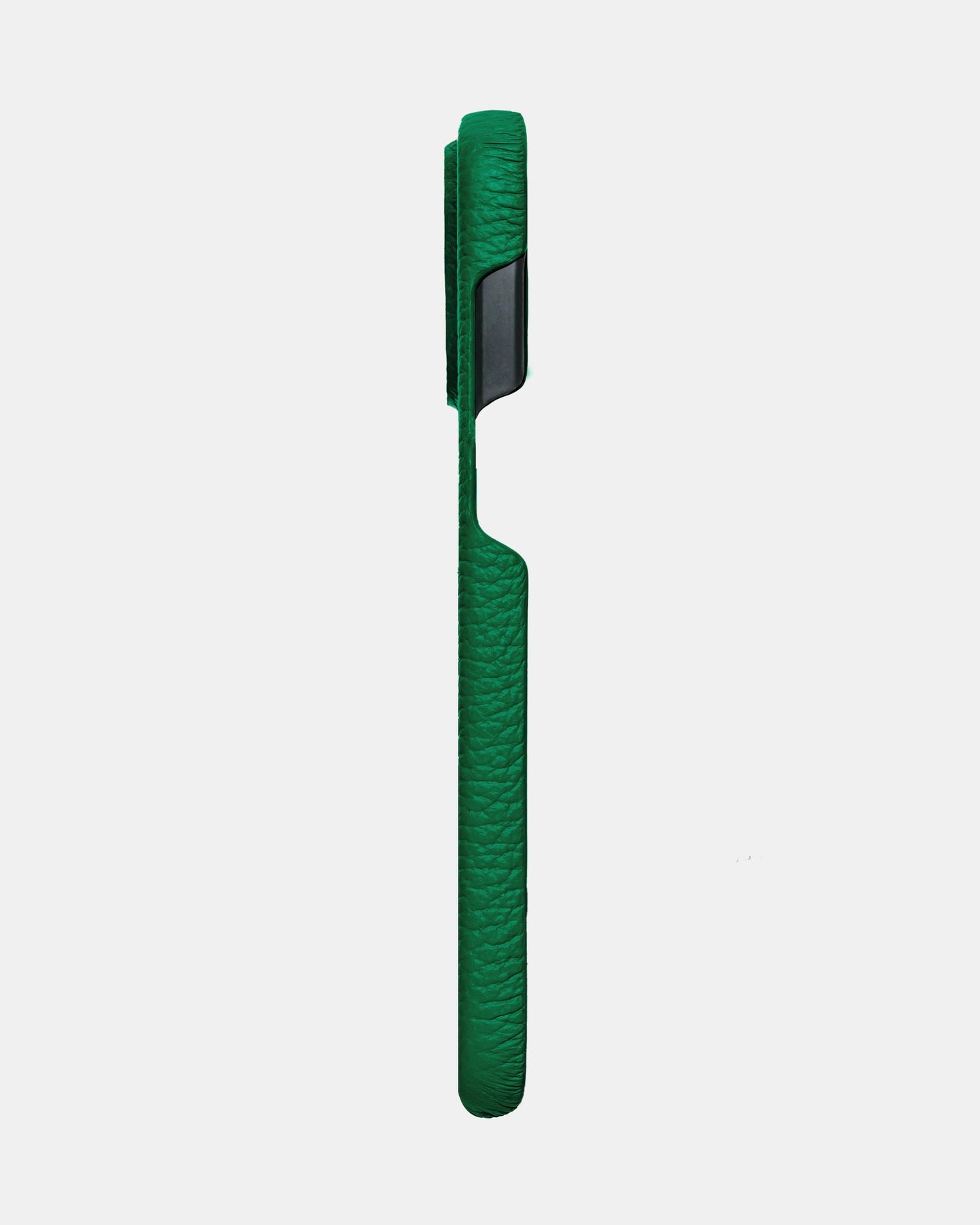 Bright Green Leather Case for iPhone 15 Pro