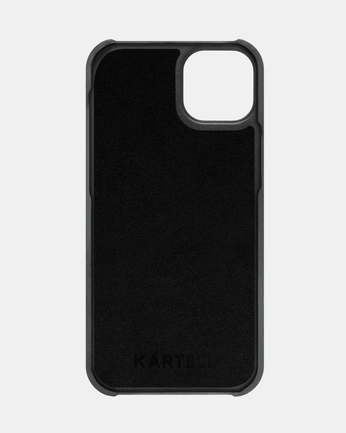 Gray Leather Case for iPhone 16 Plus