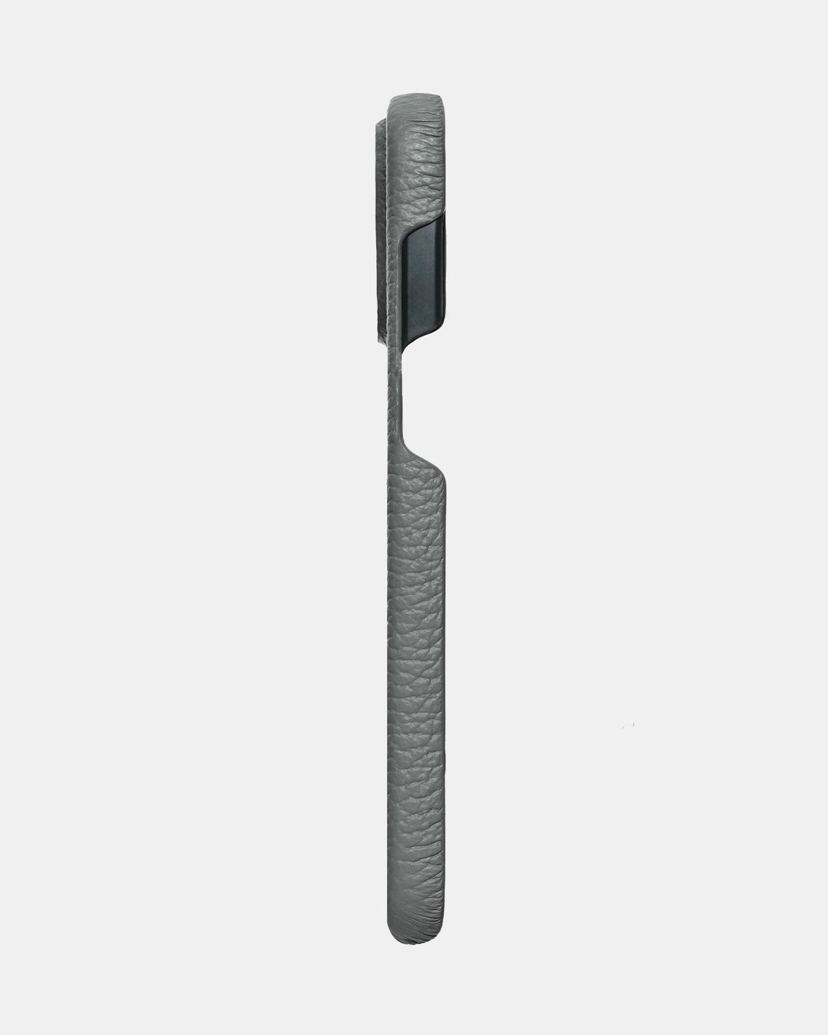 Gray Leather Case for iPhone 16 Pro Max