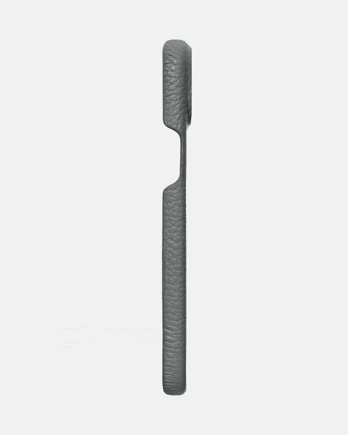 Gray Leather Case for iPhone 16 Plus