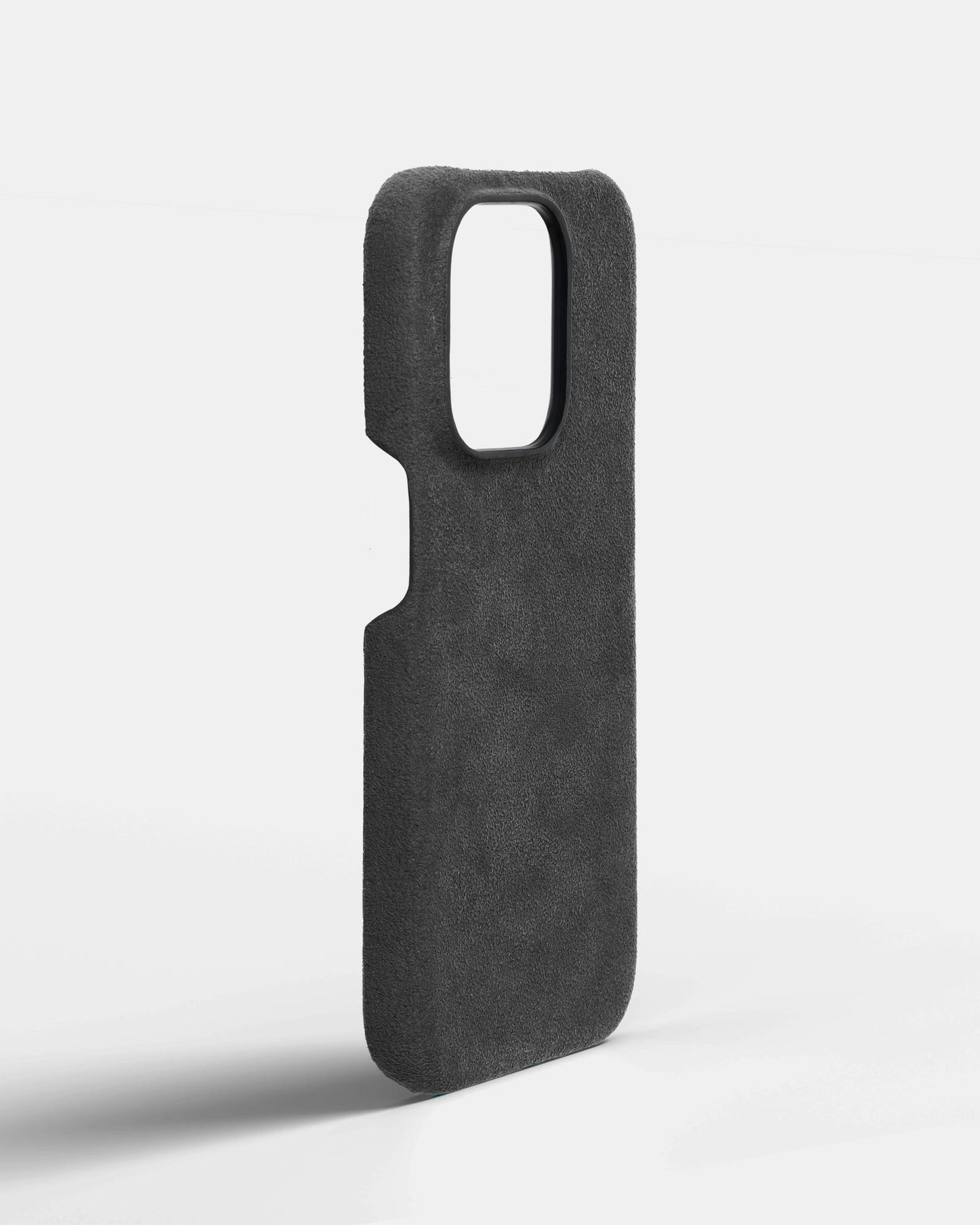 Grey Alcantara Case for iPhone 13 Pro