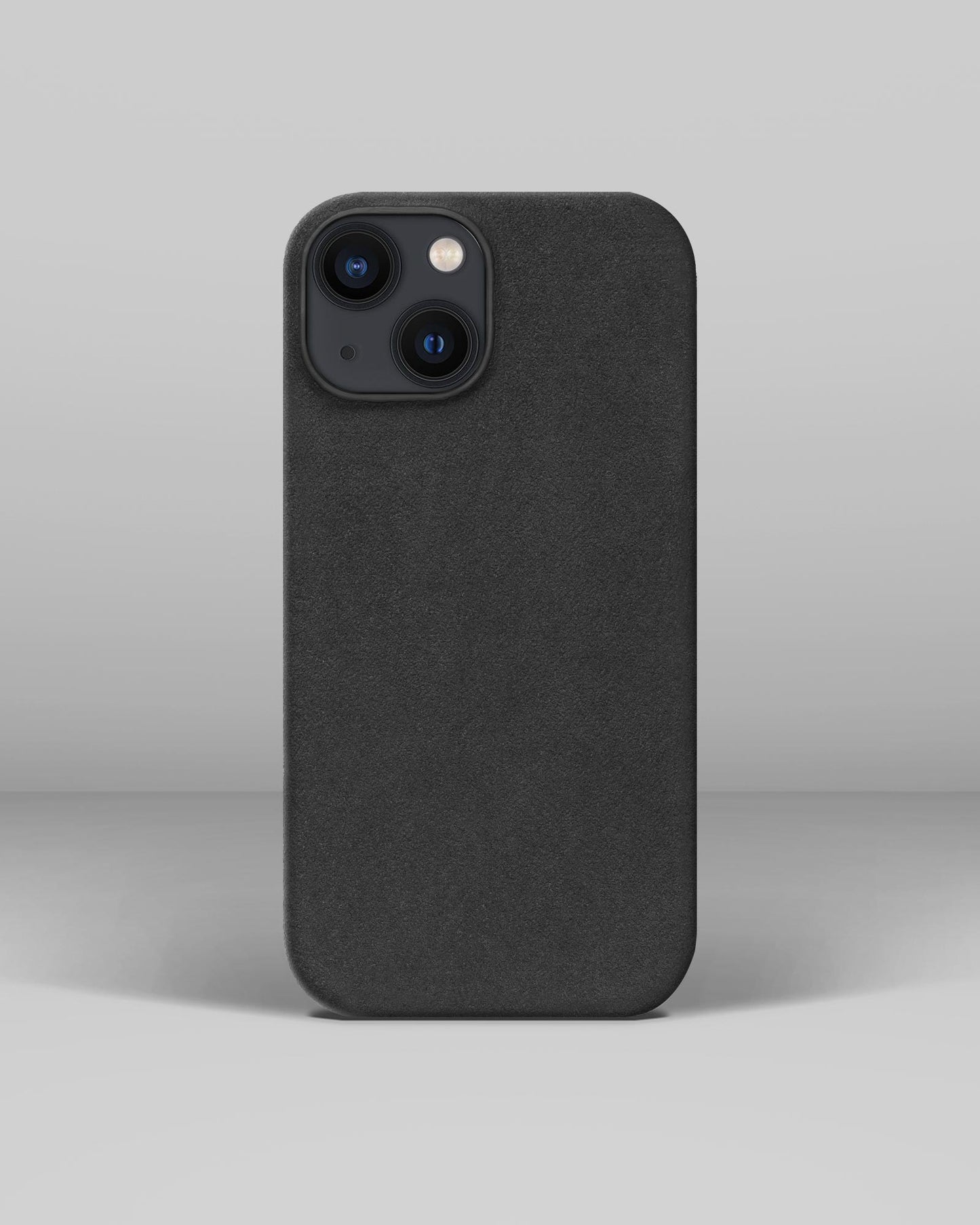 Grey Alcantara Case for iPhone 13 Mini