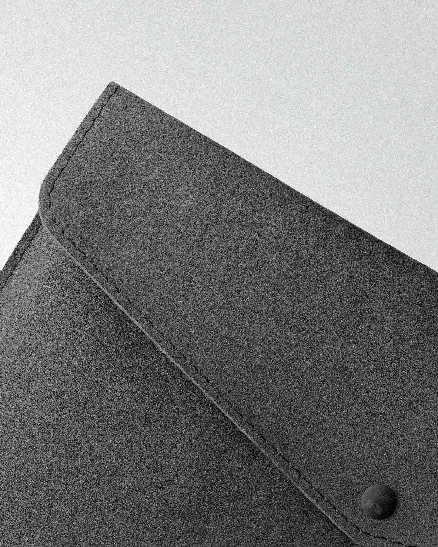 Grey Alcantara Envelope Case for MacBook