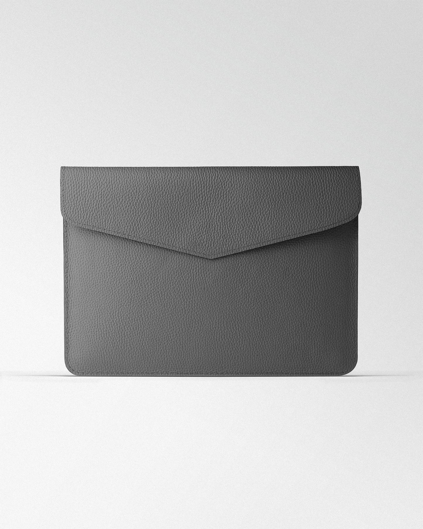 Світло-сірий чохол з алькантари для MacBook