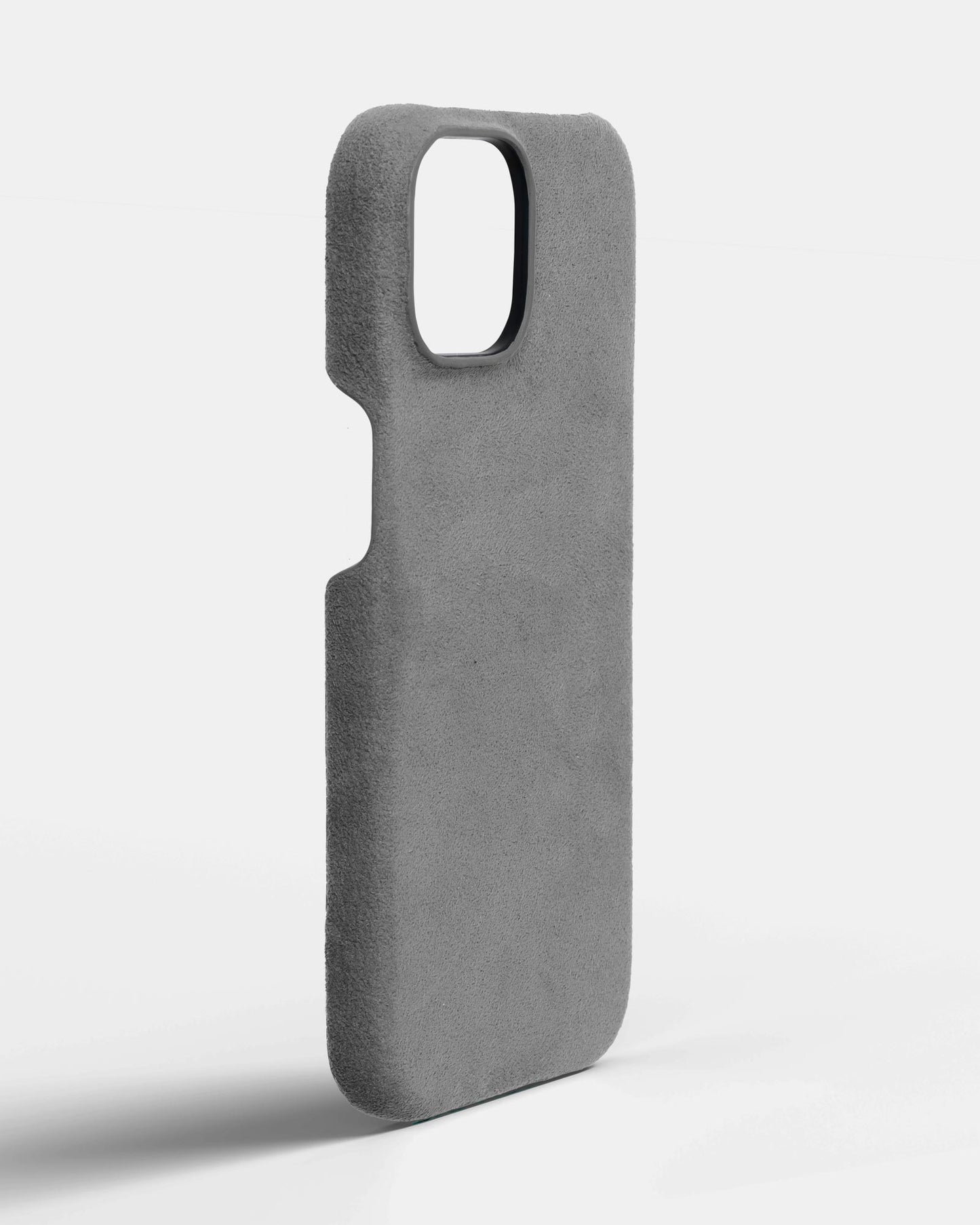 Light Grey Alcantara Case for iPhone 13 Mini