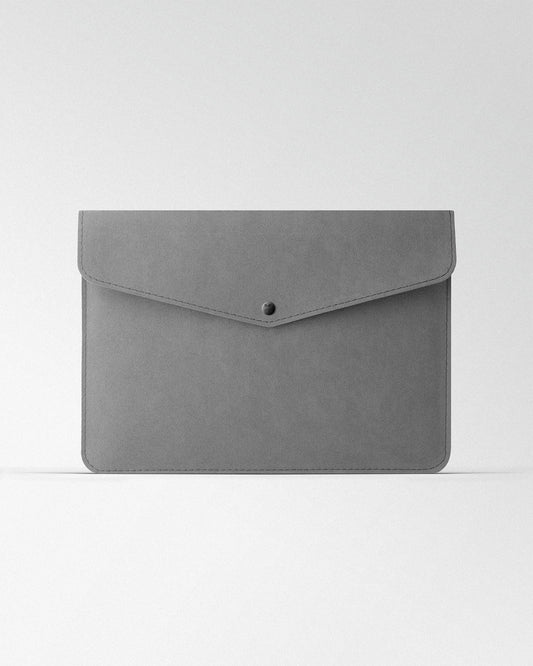 Light Grey Alcantara Envelope Case for MacBook