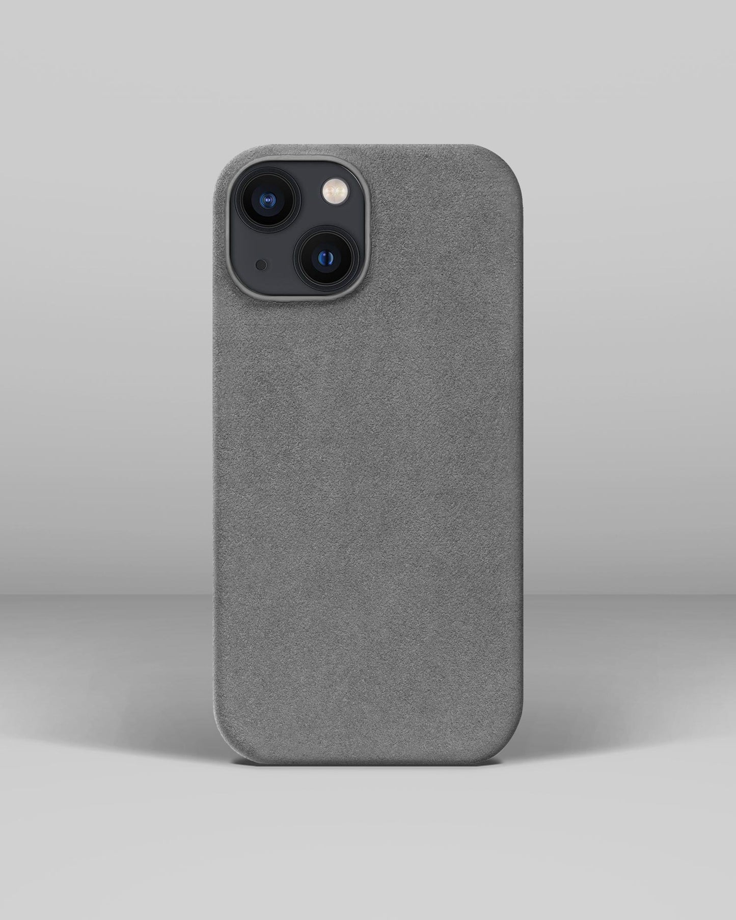 Light Grey Alcantara Case for iPhone 13 Mini