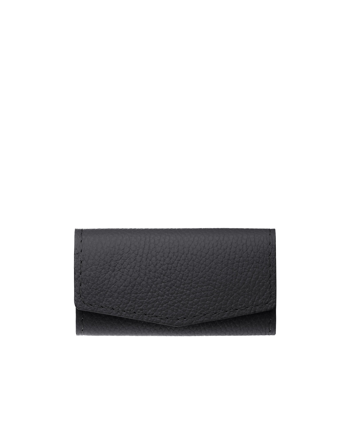 Black Floater Leather Key Holder