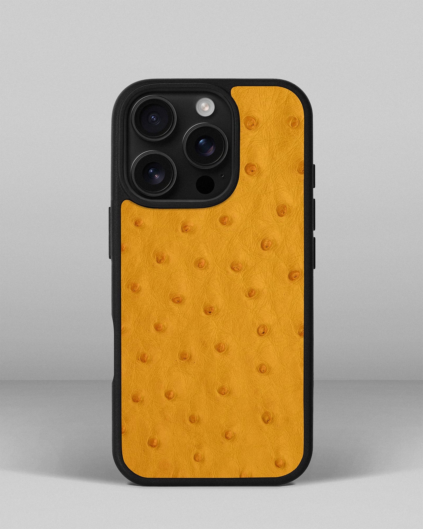 Orange Ostrich Sport Case for iPhone 16 Pro