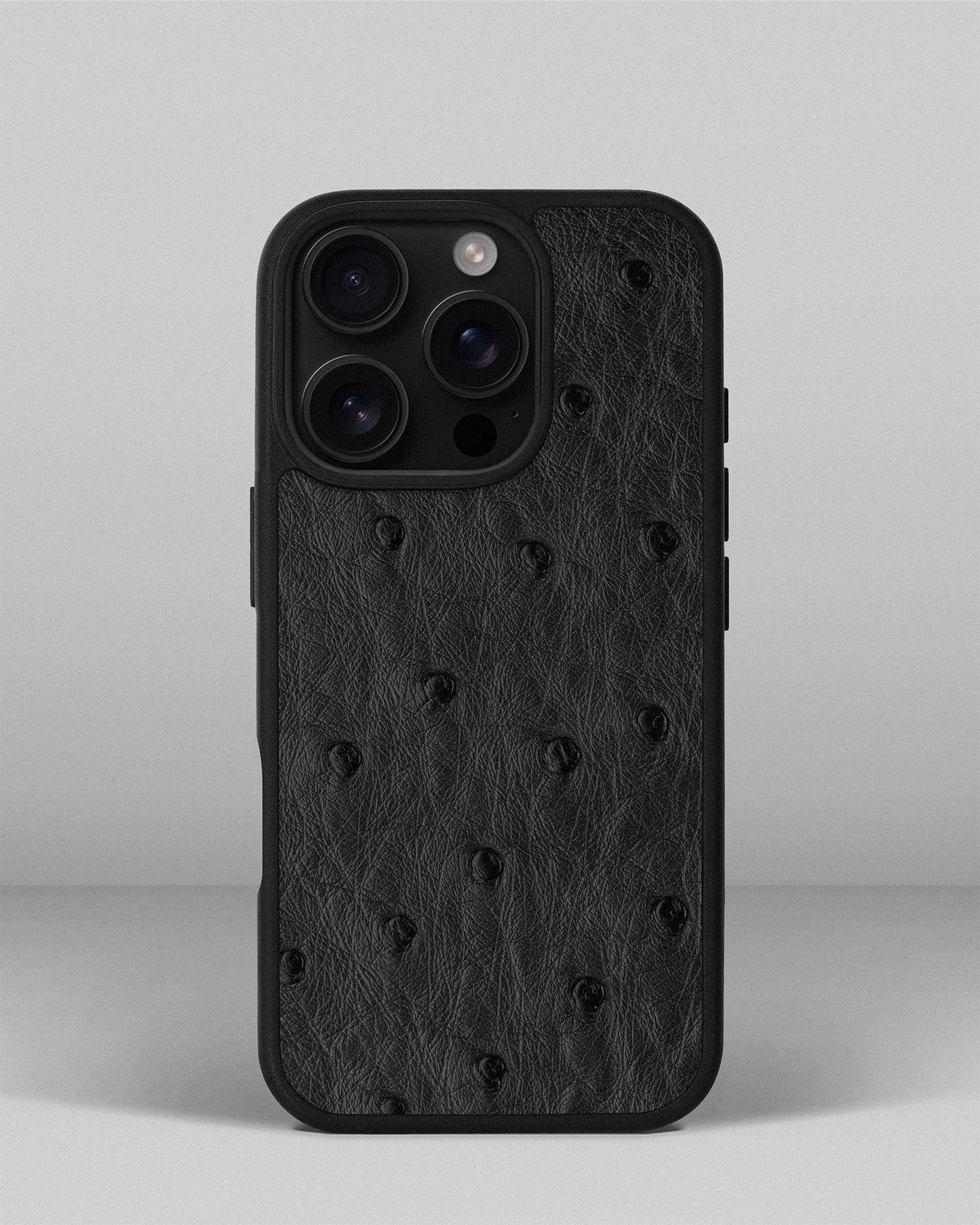 Dark gray Ostrich Sport Case for iPhone 16 Pro