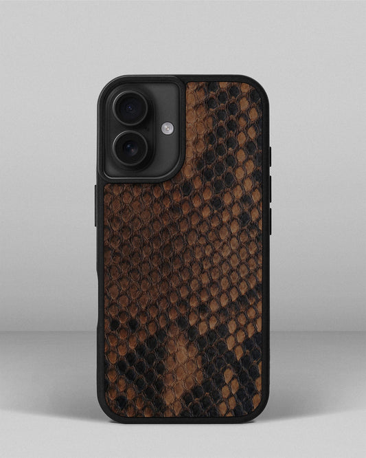 Спортивний чохол Tobacco Python Skin для iPhone 16