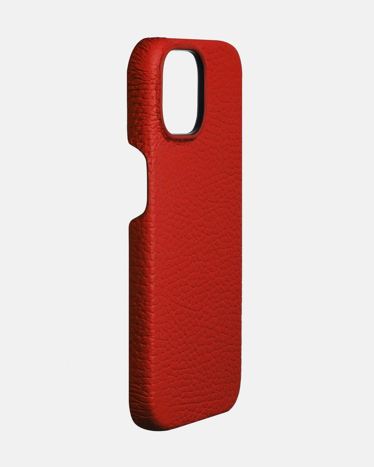 Red Leather Case for iPhone 16