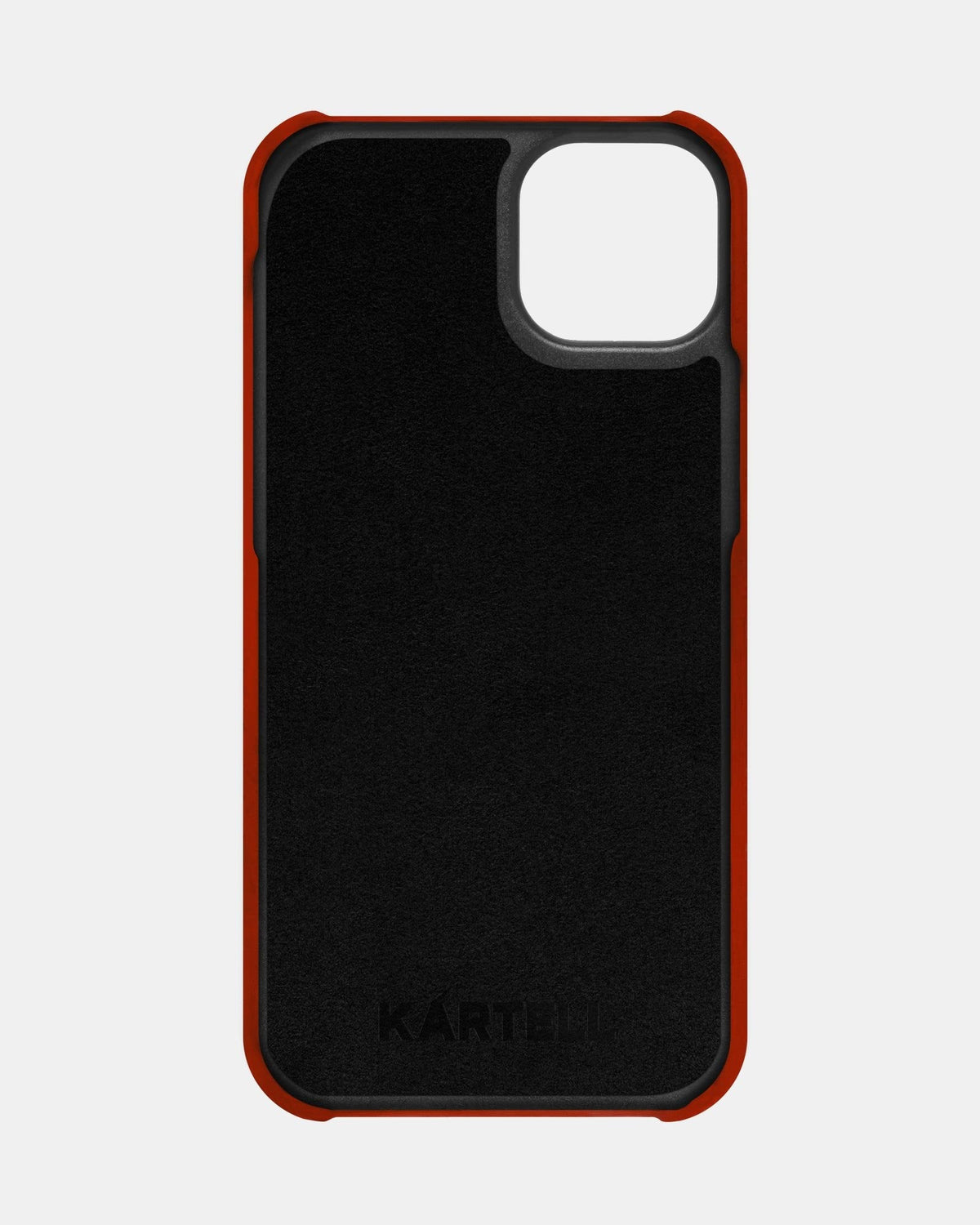 Red Leather Case for iPhone 16 Plus