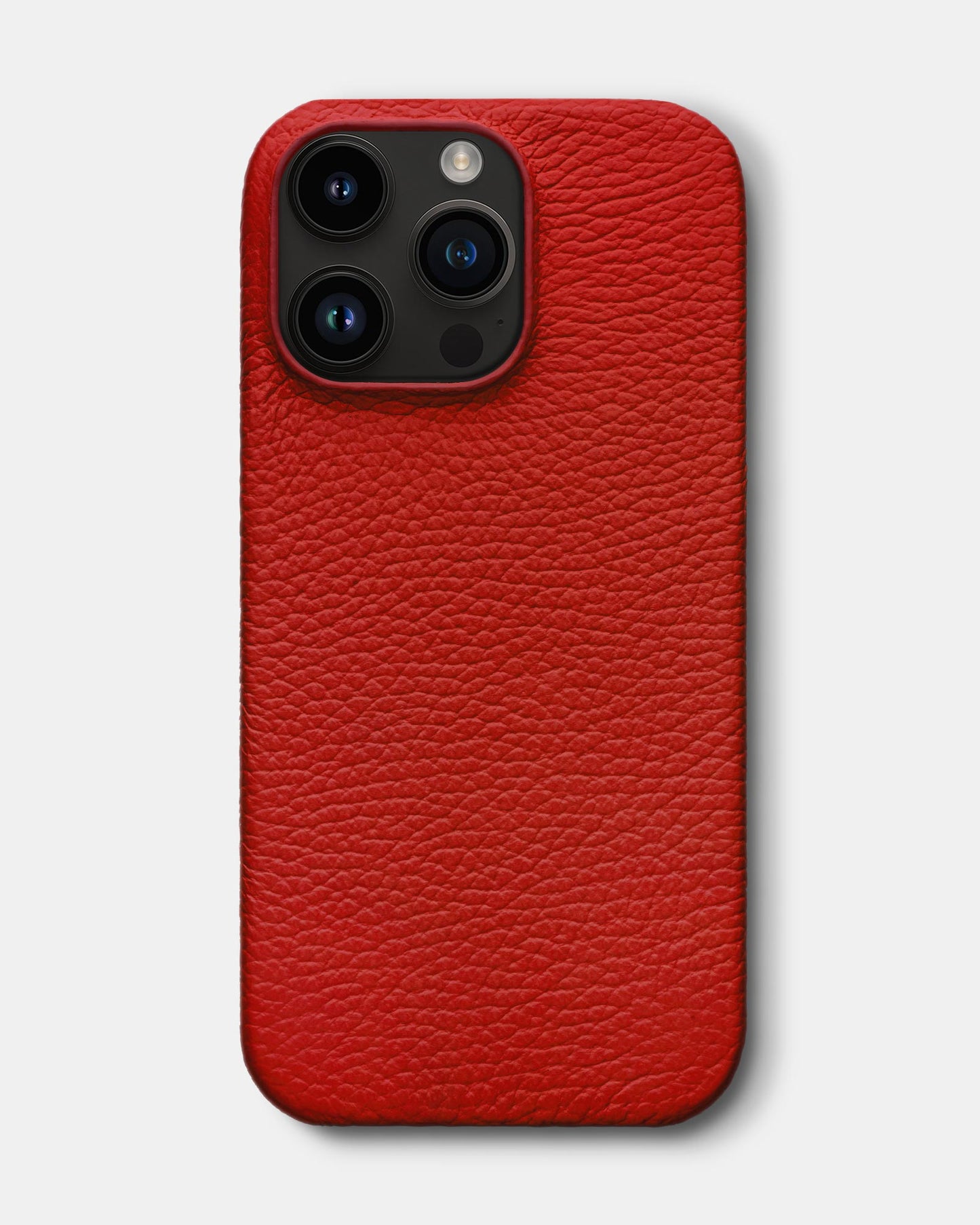 Red Leather Case for iPhone 14 Pro Max