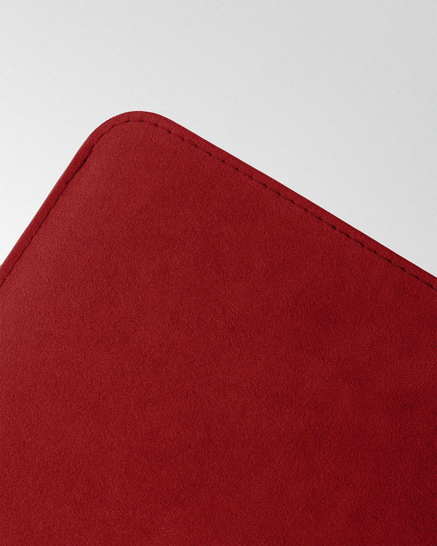 Red Alcantara Open Sleeve for MacBook