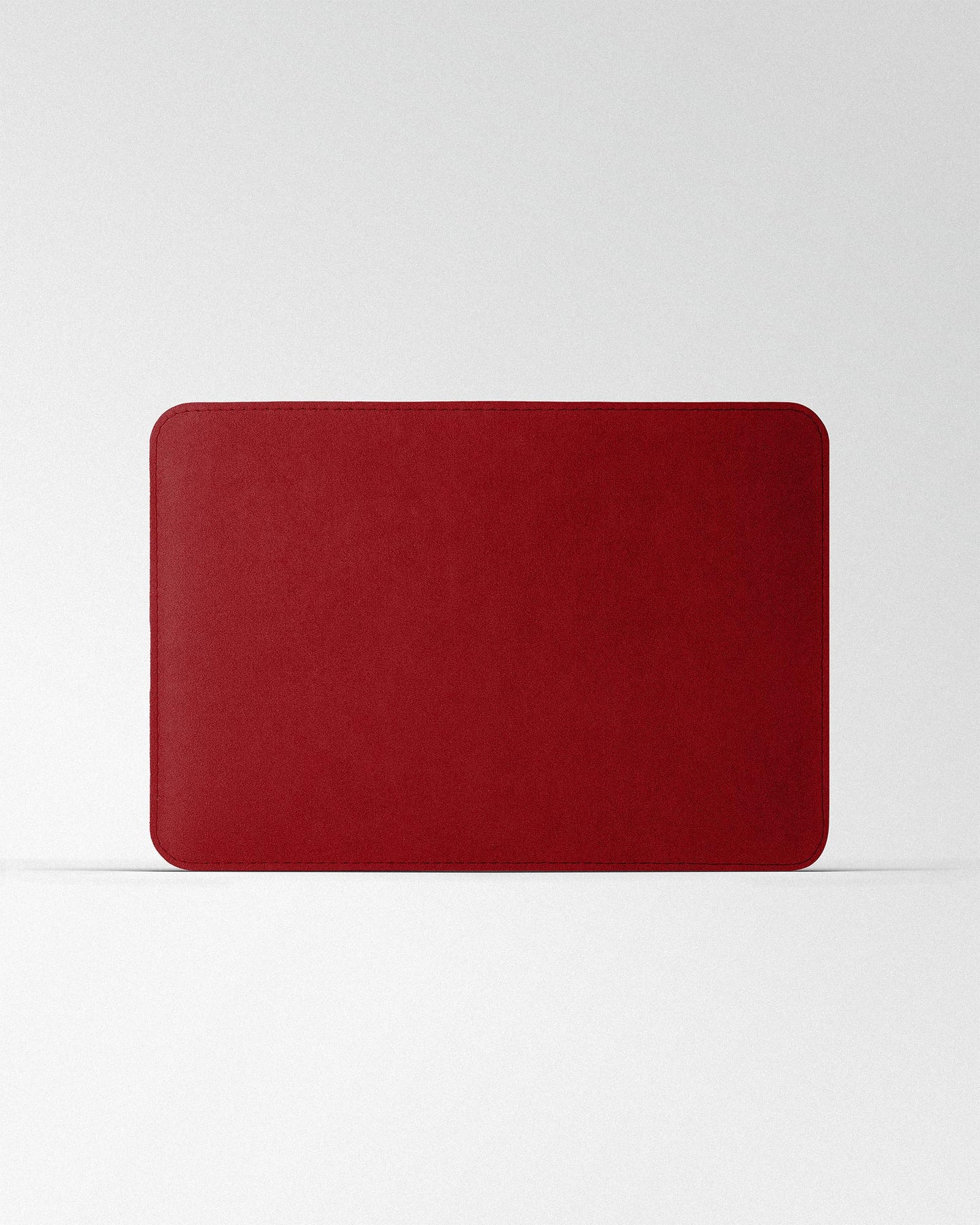 Red Alcantara Open Sleeve for MacBook