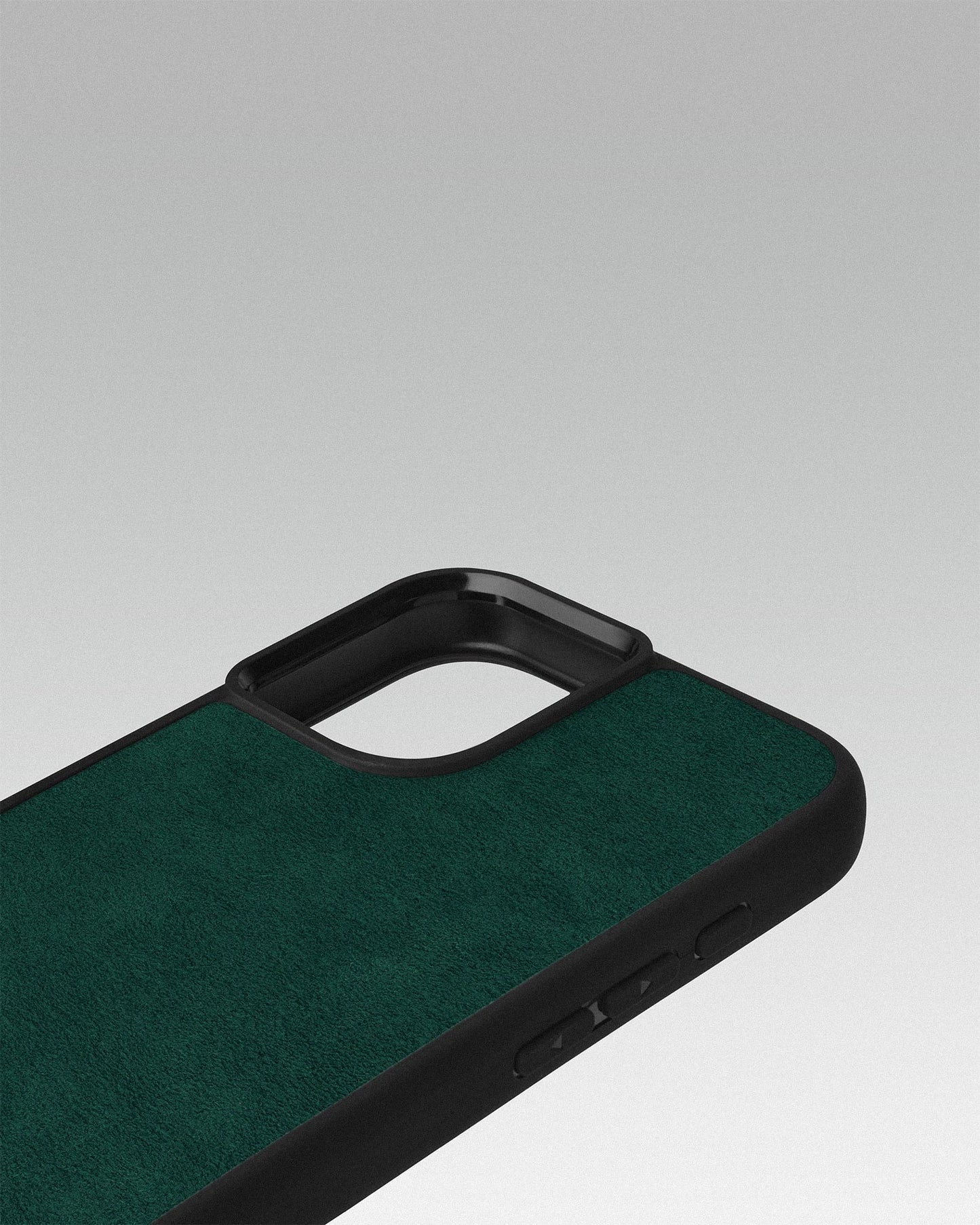 Green Alcantara Sport Case for iPhone 16