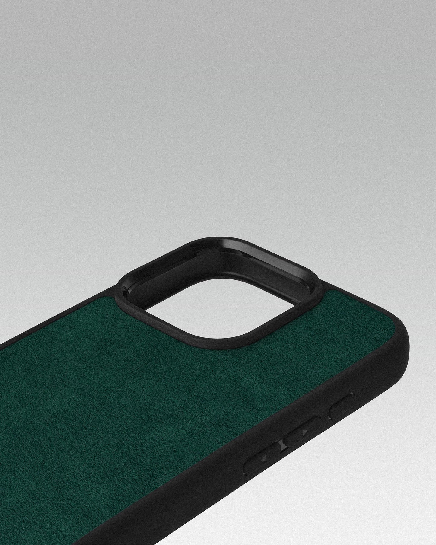 Green Alcantara Sport Case for iPhone 16 Pro Max