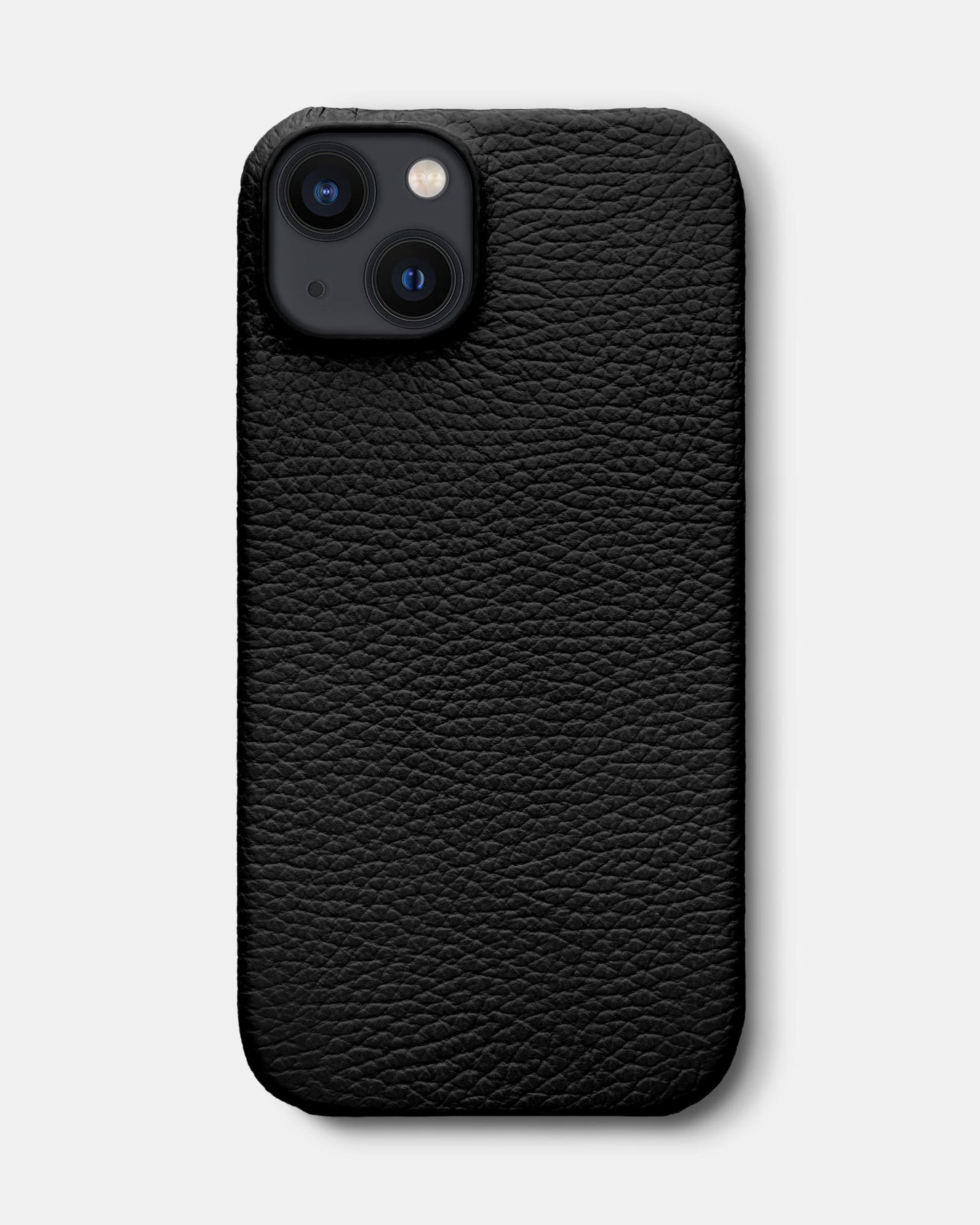 Black Leather Case for iPhone 13