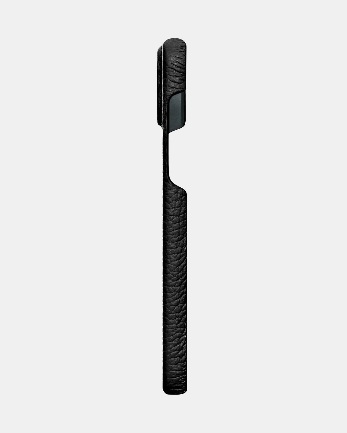 Black Leather Case for iPhone 16 Plus