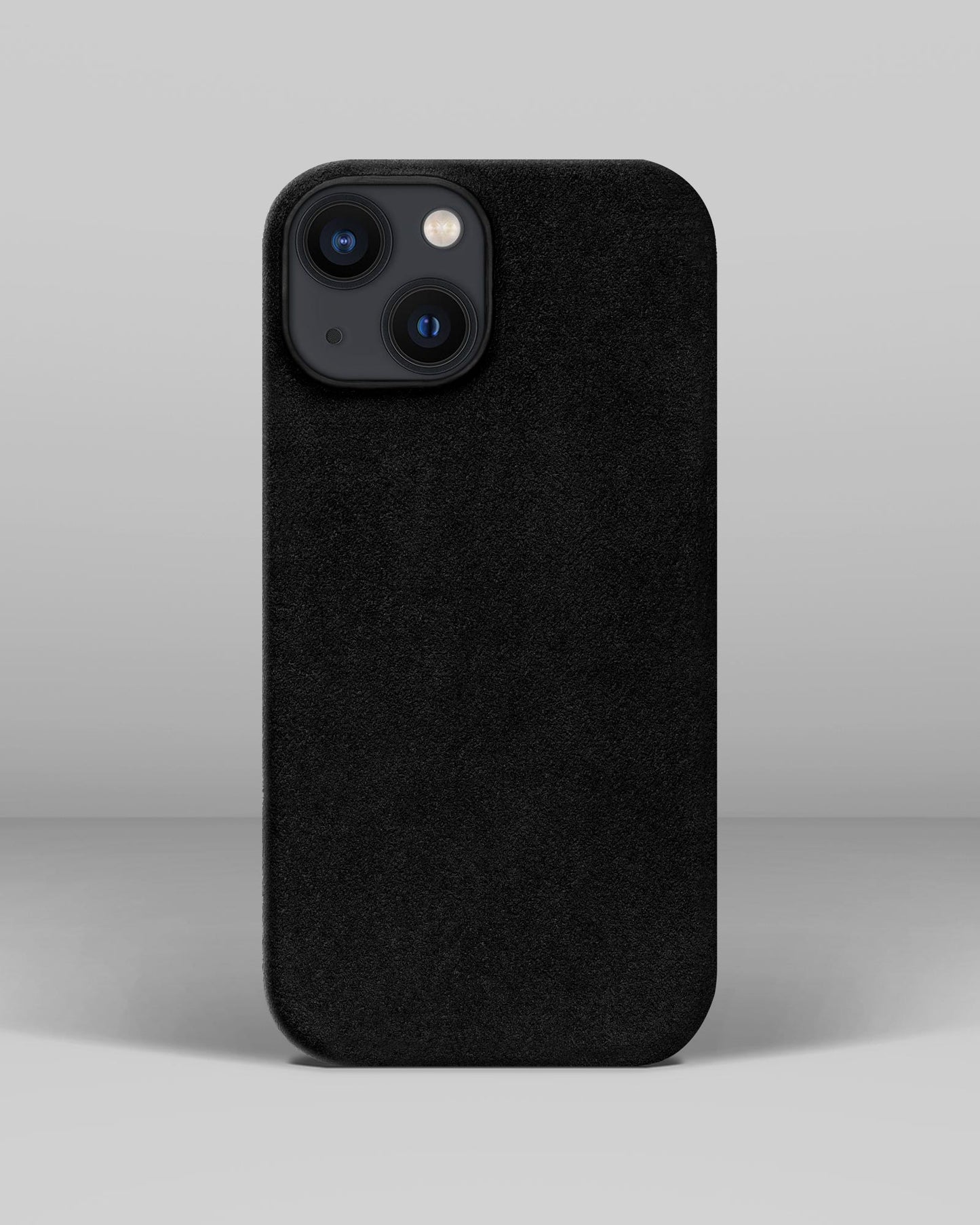 Black Alcantara Case for iPhone 13 mini