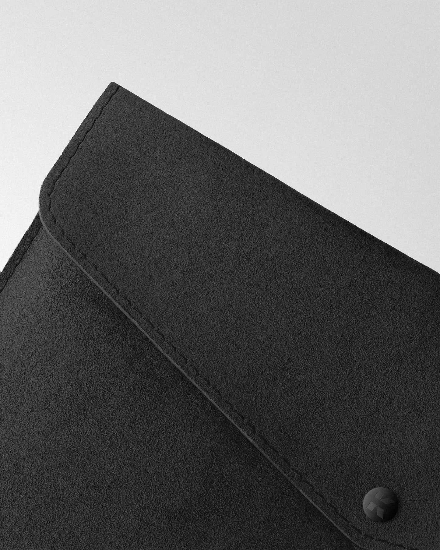 Black Alcantara Envelope Case for MacBook