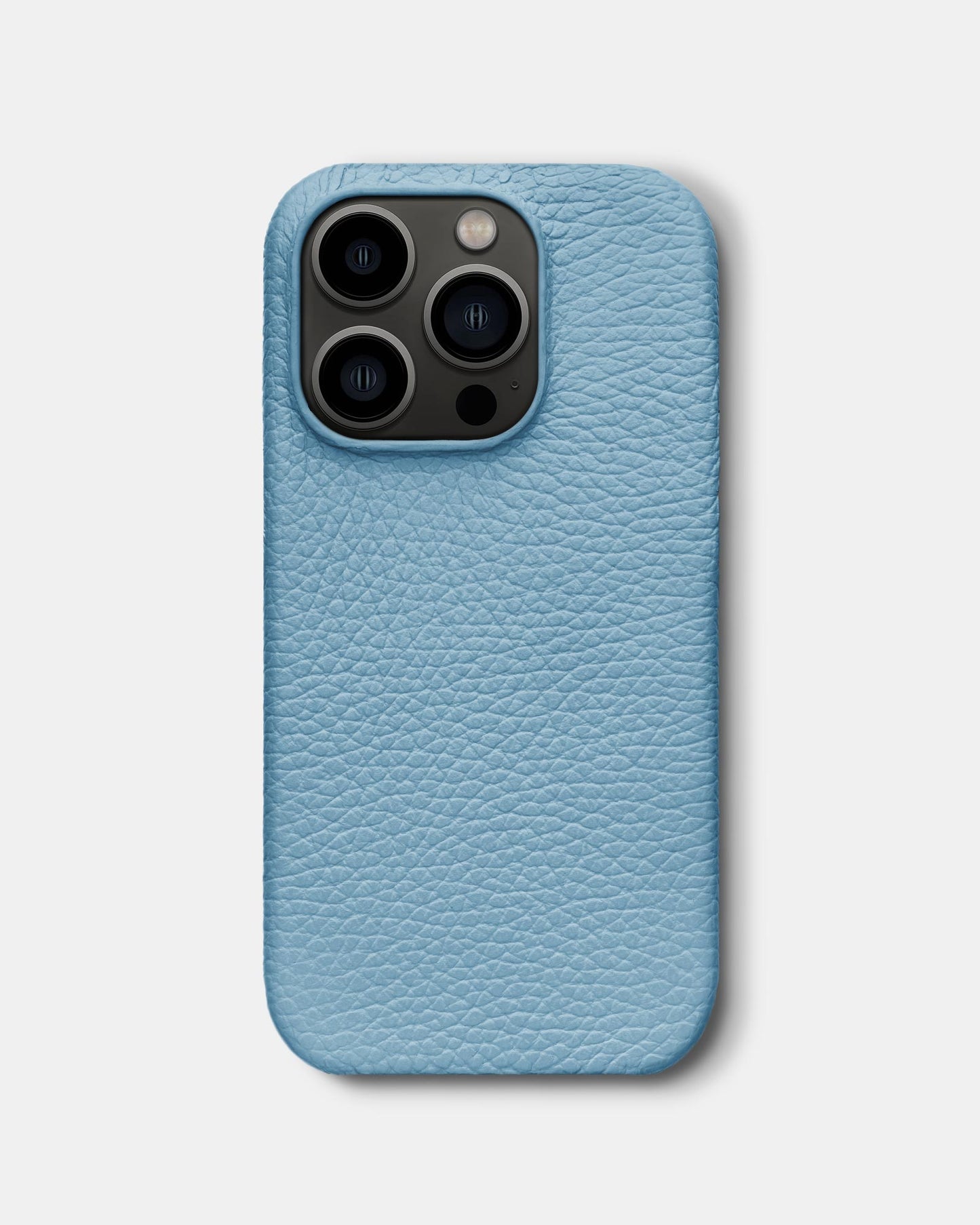 Blue Leather Case for iPhone 13 Pro