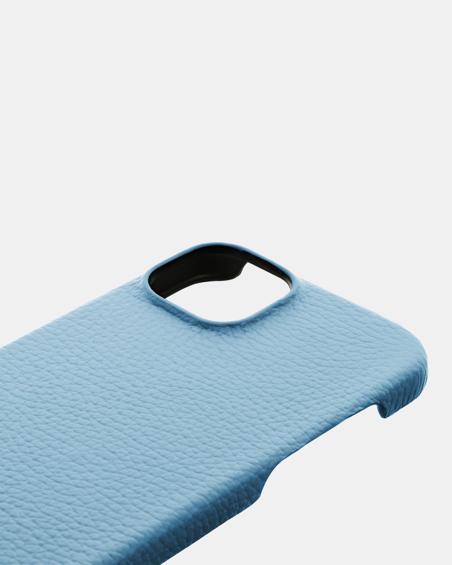 Blue Leather Case for iPhone 13