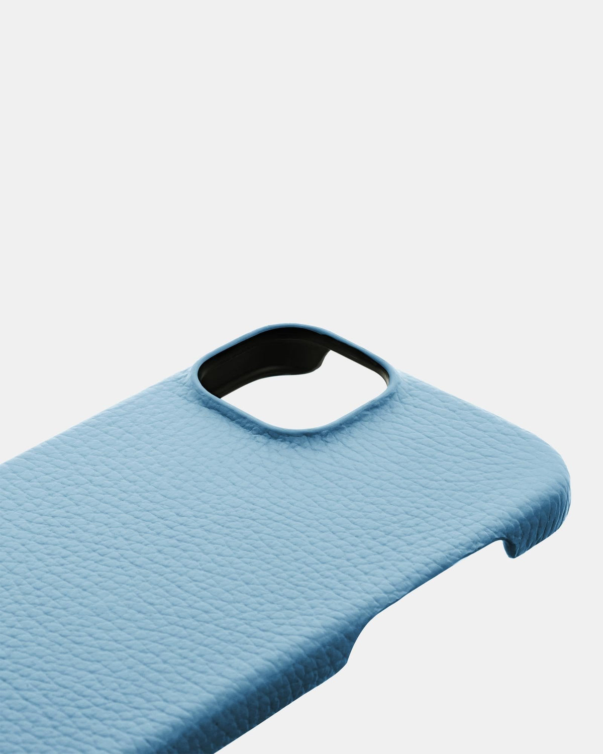 Blue Leather Case for iPhone 16