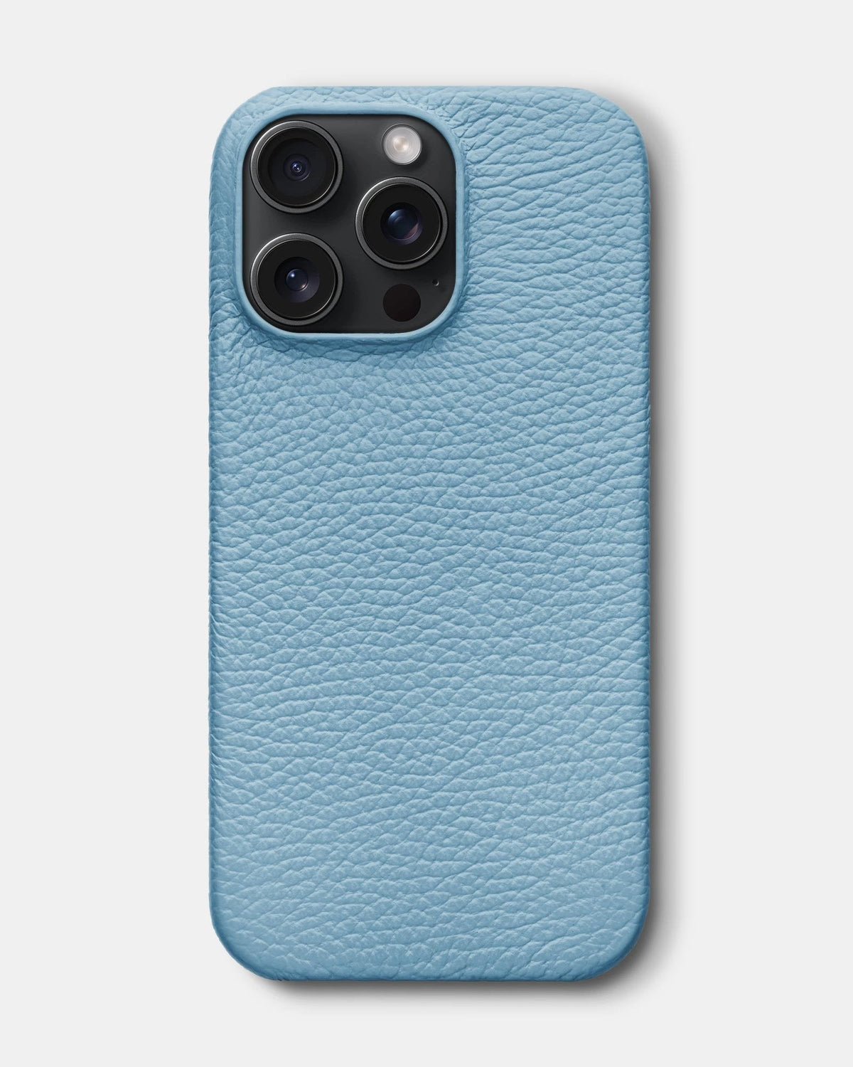 Blue Leather Case for iPhone 16 Pro Max